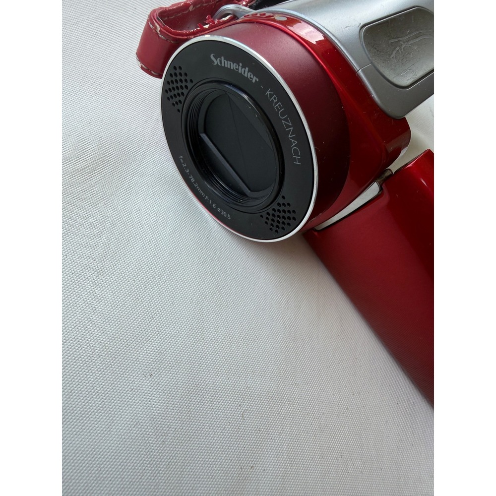 UNTESTED Samsung SC-MX20R Red Digital Camcorder 34x Optical Zoom - Picture 2 of 7